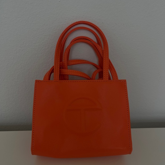 Telfar Women's Orange Mini Bag - Picture 4 of 4